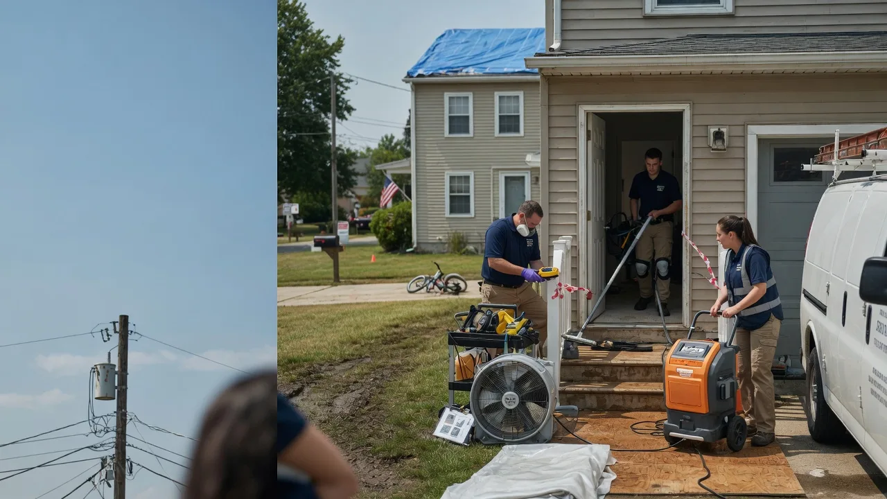 Water Damage Repair in Warrensburg, IL near me